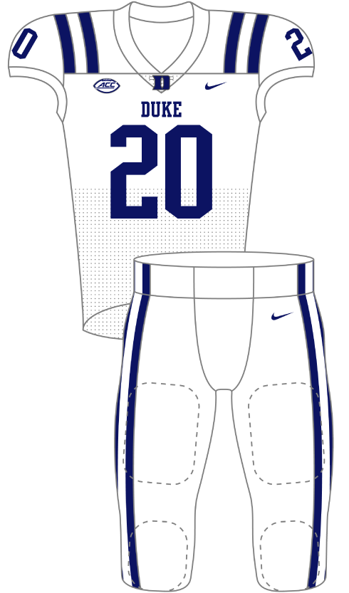 Duke 2020 White Uniform