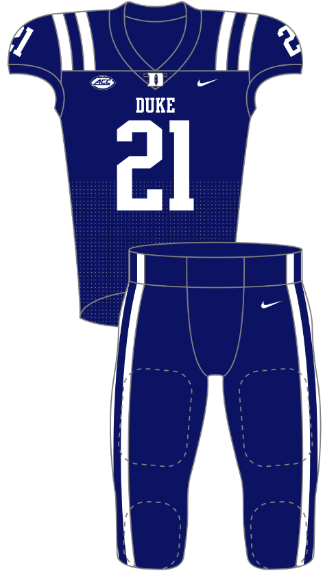 Duke 2021 Blue Uniform