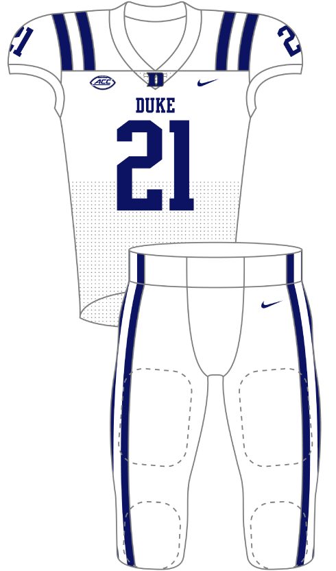 Duke 2021 White Uniform