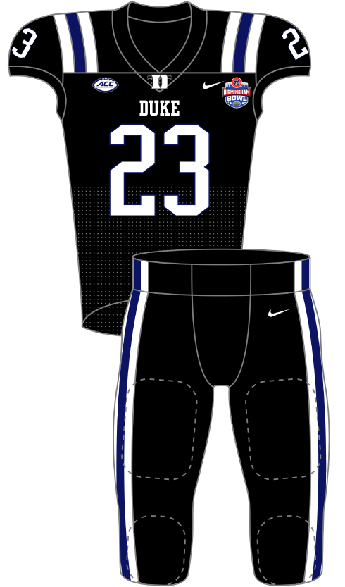 Duke 2023 Black Uniform