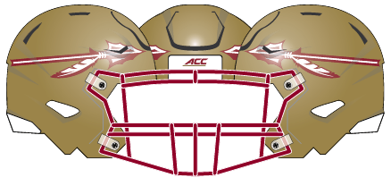 Florida State 2014 Gold Helmet