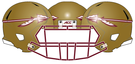 Florida State 2014 Gold Helmet