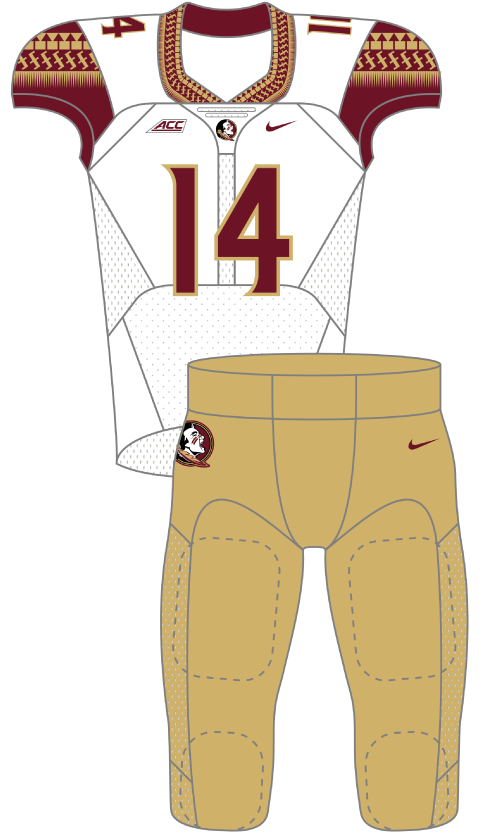 Florida State 2014 White Second