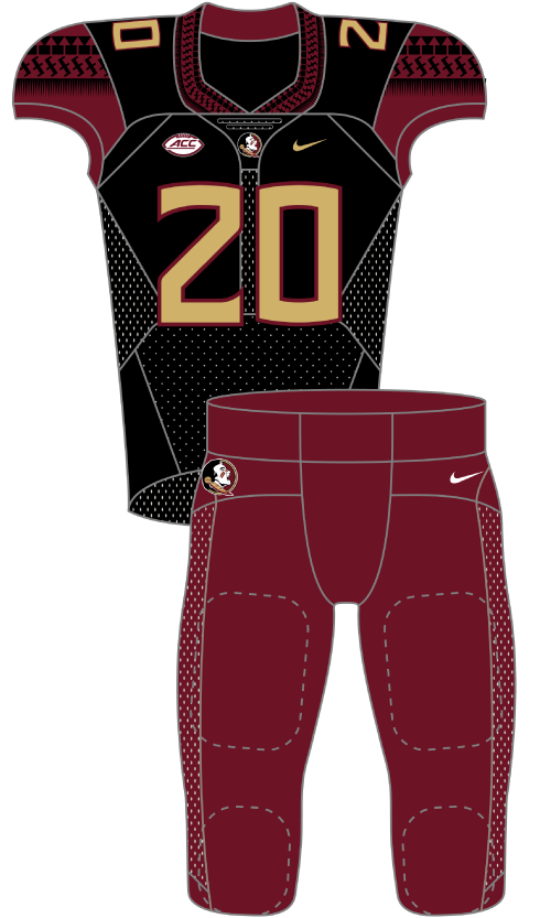 Florida State 2020 Black Garnet