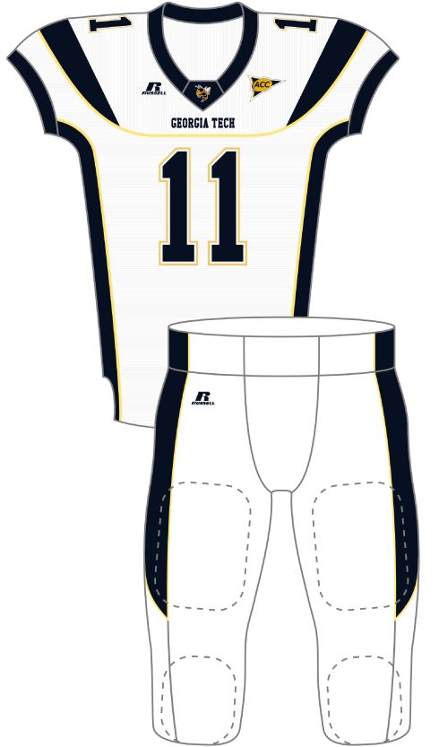 Georgia Tech 2011 White & Blue