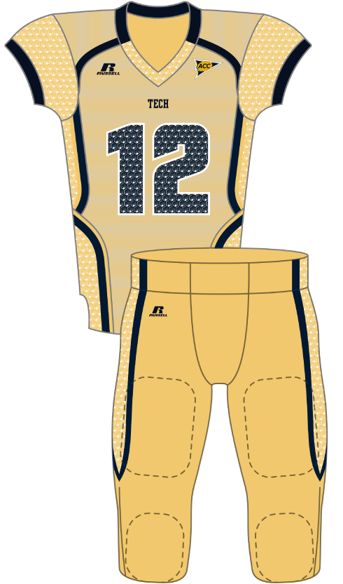 Georgia Tech 2012 Gold Uniform