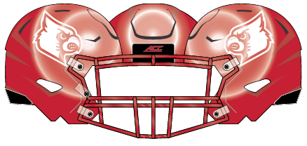 Louisville 2016 Helmet Red