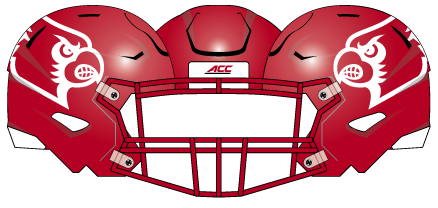 Louisville 2018 Helmet Red