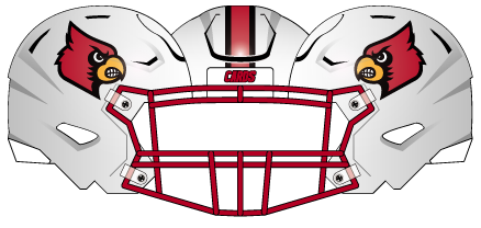 louisville 2023 Helmet White