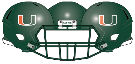 Miami 2010 Green Helmet
