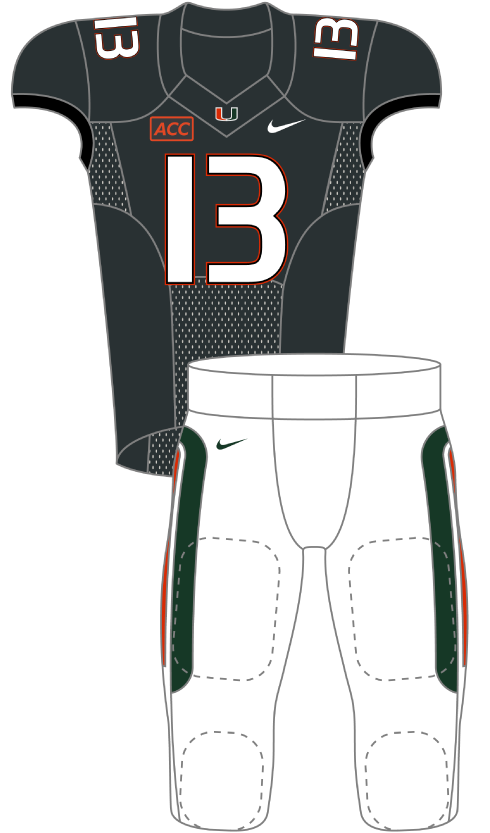 Miami 2013 Smoke Uniform