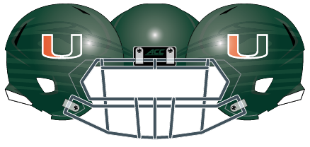 Miami 2014 Green Helmet