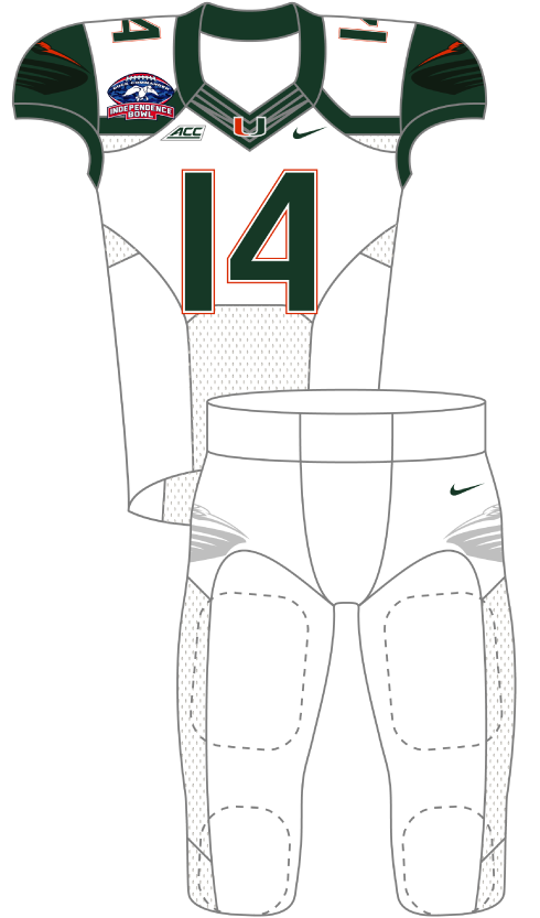 Miami 2014 White Uniform