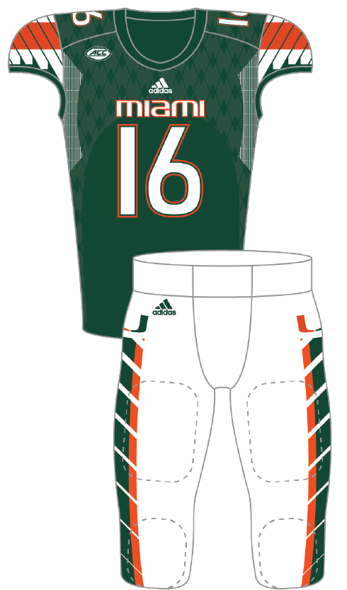 Miami 2016 Green Jersey