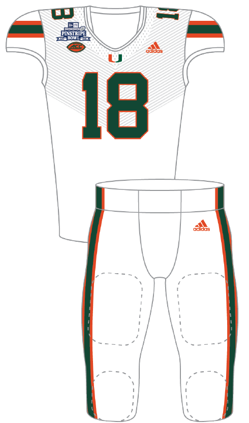 Miami 2018 White Uniform