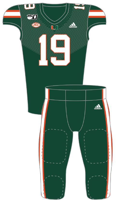 Miami 2019 Green Uniform