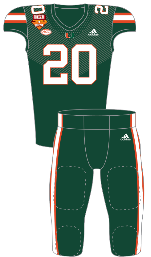 Miami 2020 Green Uniform