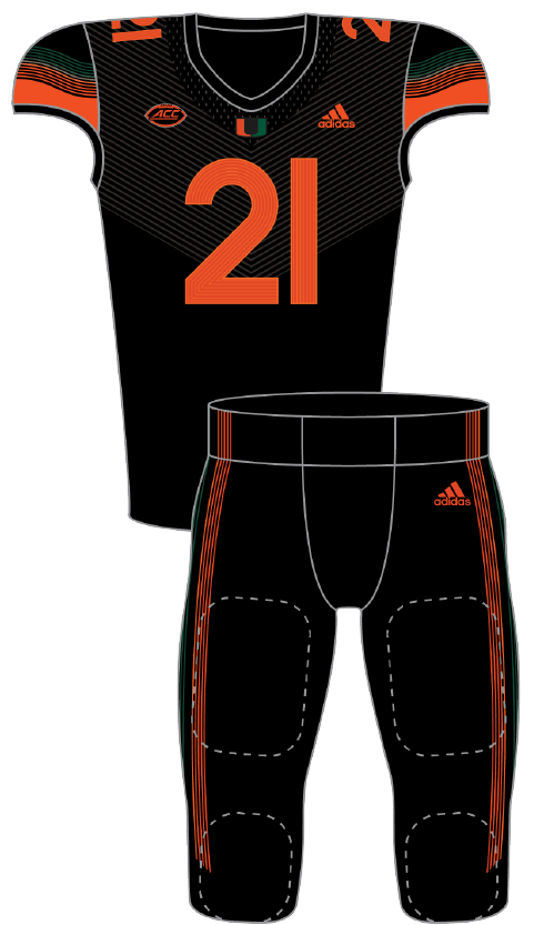 Miami 2021 Black Uniform