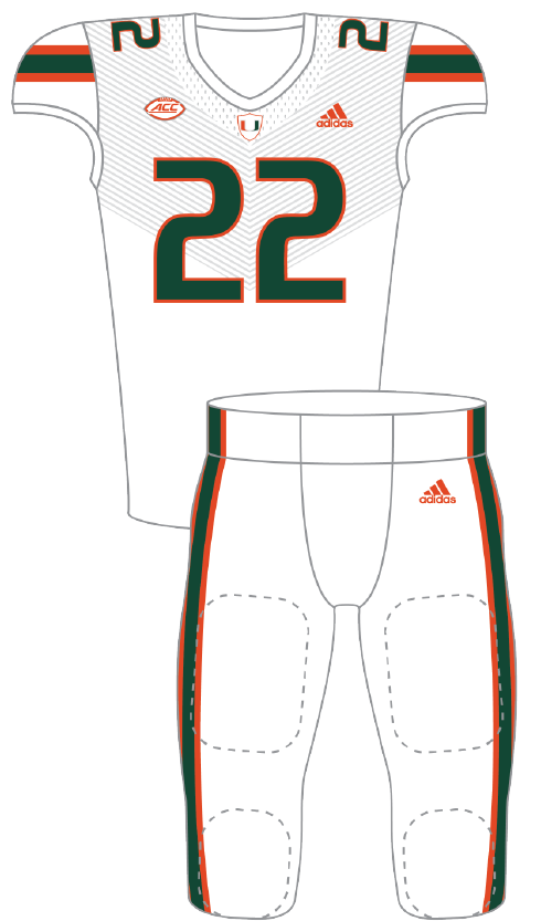 Miami 2022 White Uniform