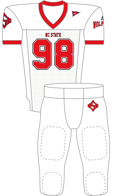 North Carolina State 1998 White