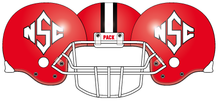 North Carolina State 1999 Red Helmet