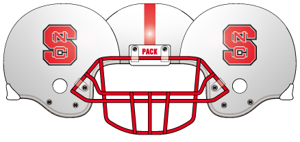 North Carolina State 2000 White Helmet