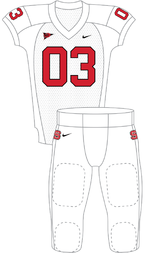 North Carolina State 2003 White