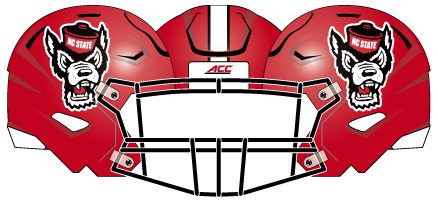 2017 NC State Mr. Wuf Helmet Black Mask