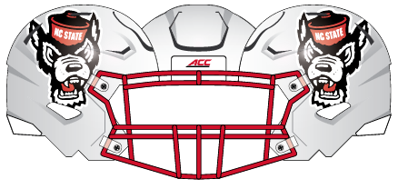 2020 NC State White Helmet