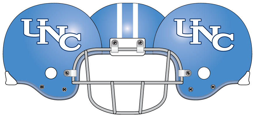 North Carolina 1979 Blue Helmet