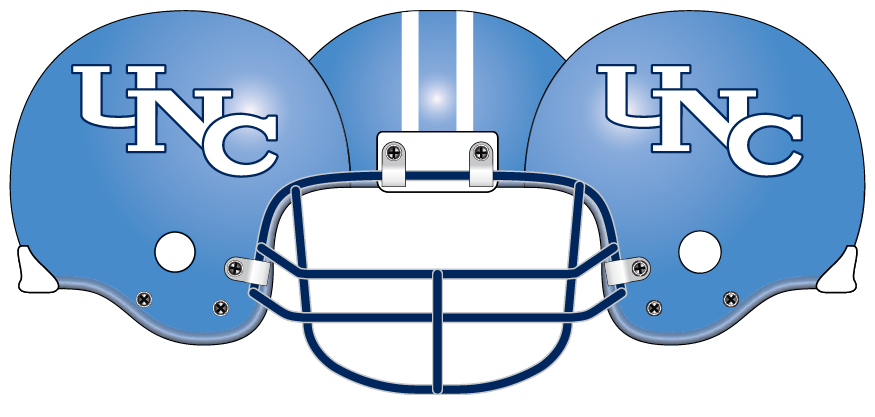 North Carolina 1986 Blue Helmet