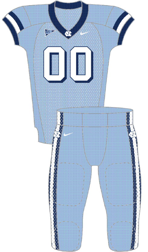 North Carolina 2000 Blue Uniform