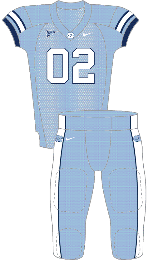 North Carolina 2013 Blue Uniform