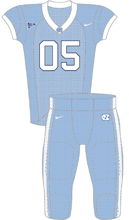 North Carolina 2005 Blue Uniform