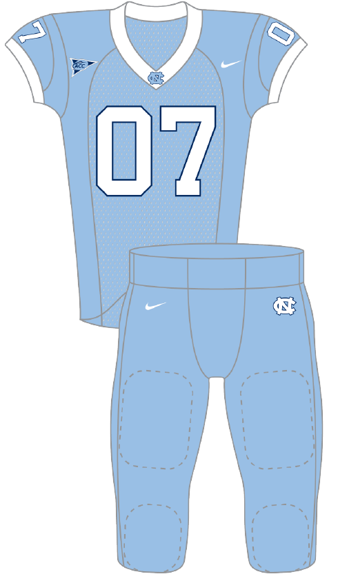 North Carolina 2013 Blue Uniform