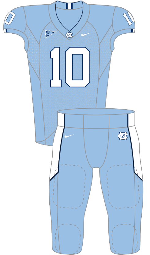 North Carolina 2013 Blue Uniform