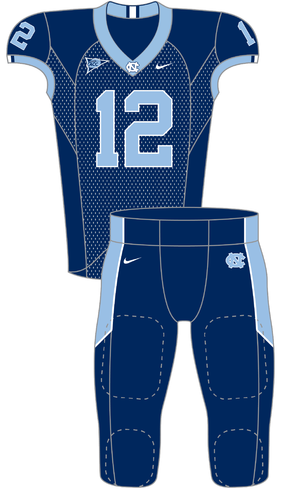 North Carolina 2012 Navy Uniform