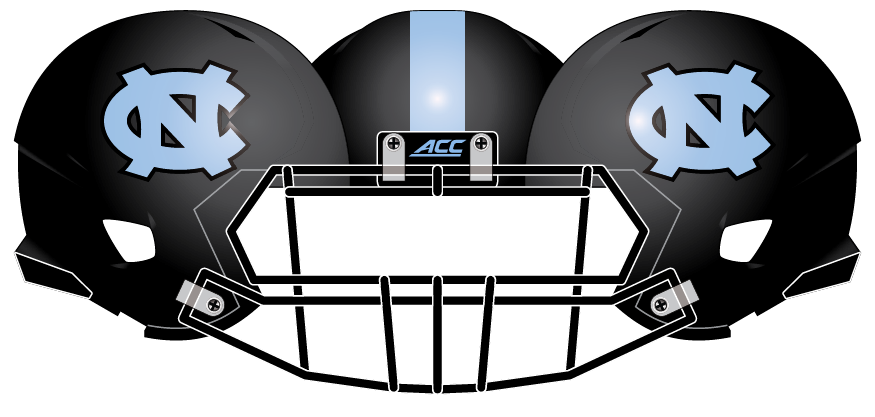 North Carolina 2014 Black Helmet