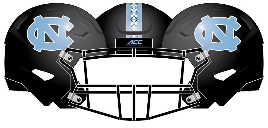 North Carolina 2016 Black Helmet
