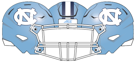 North Carolina 2020 Fauxback Helmet