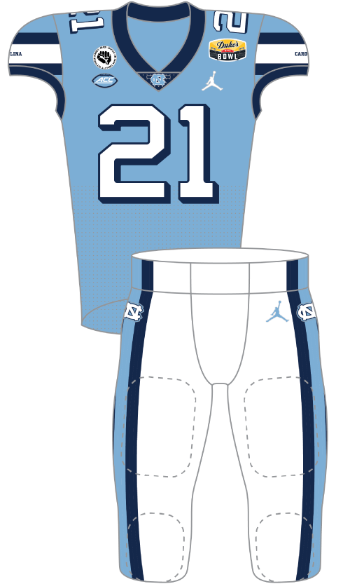 North Carolina 2021 Fauxback Uniform