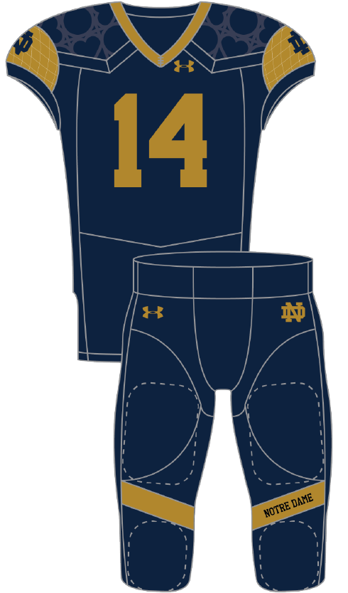 Notre Dame 2014 Shamrock