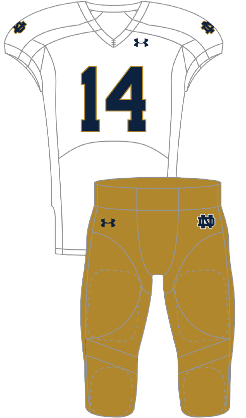 Notre Dame 2014 White