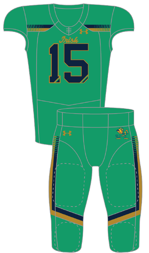 Notre Dame 2015 Shamrock