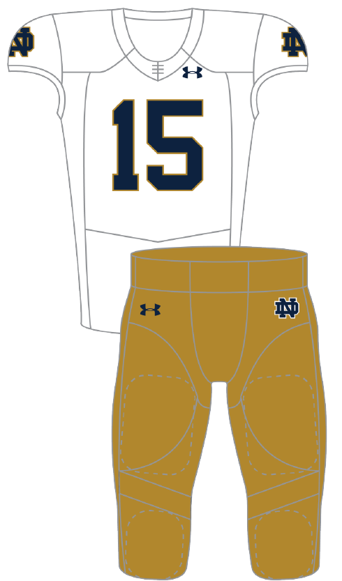 Notre Dame 2015 White