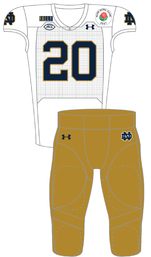 Notre Dame 2020 White