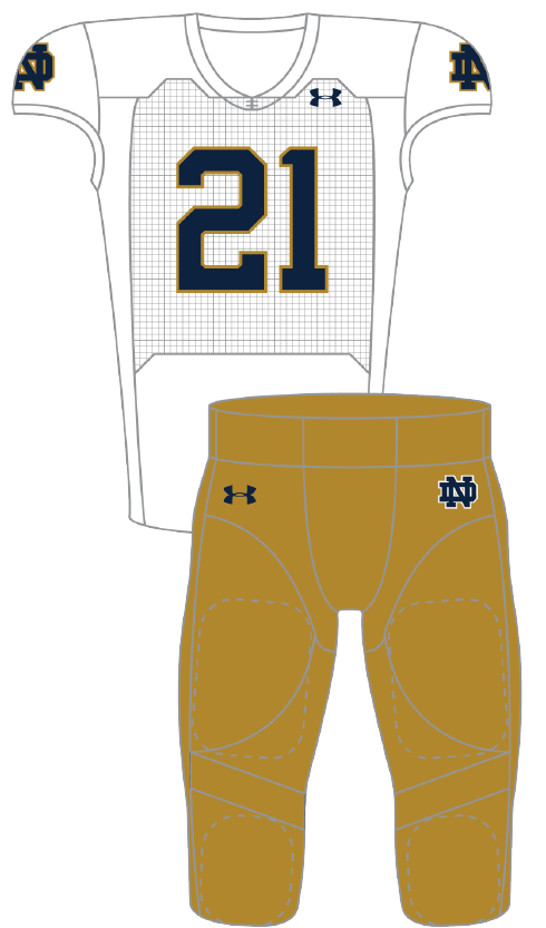 Notre Dame 2021 White