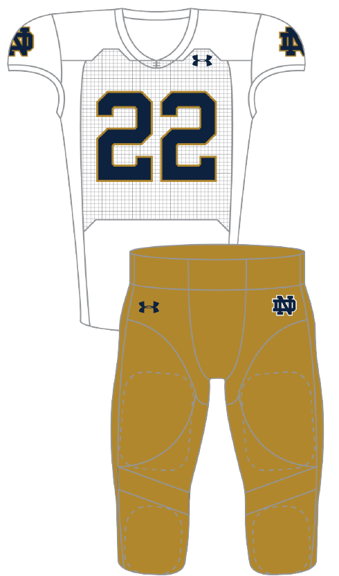 Notre Dame 2022 White