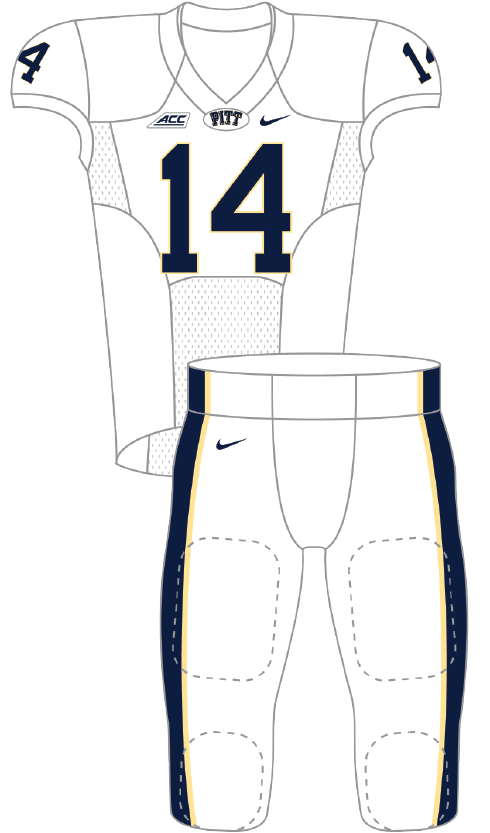 Pittsburgh 2014 White Uniform