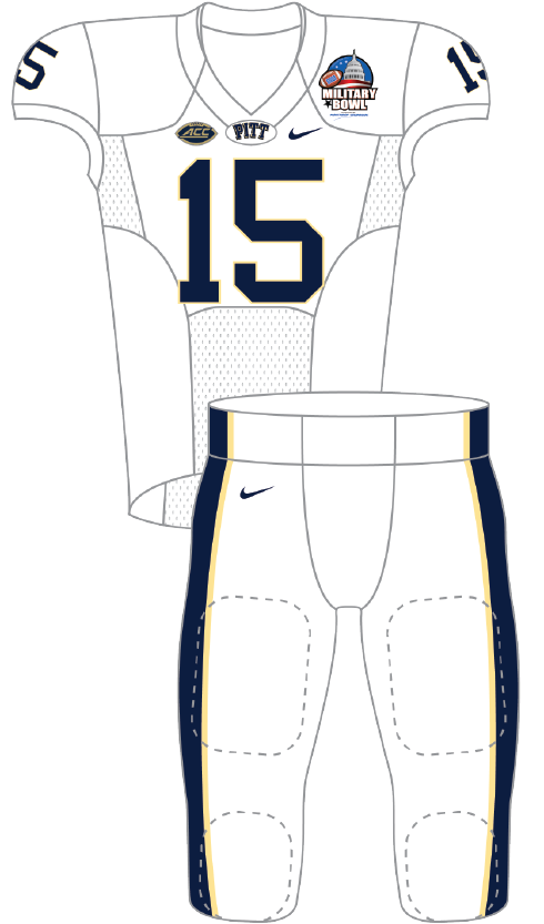 Pittsburgh 2015 White Uniform